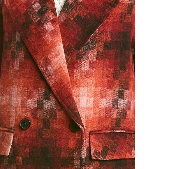 Avec Les Filles Midlength Wool-Blend Jacket - Picture 4 of 6